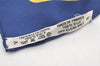 Authentic HERMES Carre 90 Scarf "GRAND APPARAT" Silk Navy 1319I