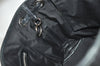 Authentic Christian Dior Panarea Cannage Tote Bag PVC Leather Black 1319K