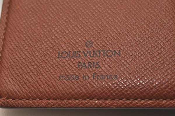 Auth Louis Vuitton Monogram Porte Monnaie Billets Viennois Wallet LV Junk 1320I