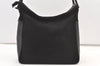 Authentic GUCCI Shoulder Hand Bag Purse Suede Leather 0013766 Black 1323K