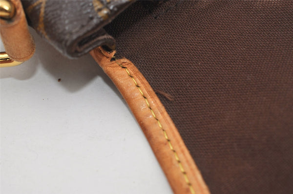 Authentic Louis Vuitton Monogram Menilmontant PM M40474 Shoulder Cross Bag 1324I