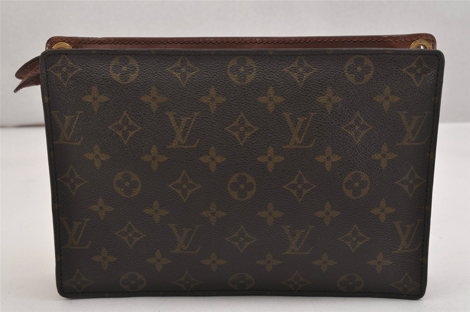Authentic Louis Vuitton Monogram Enghien Shoulder Cross Bag M51205 LV 1324K
