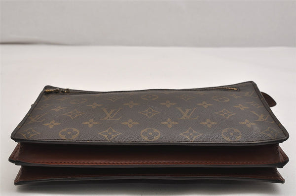 Authentic Louis Vuitton Monogram Enghien Shoulder Cross Bag M51205 LV 1324K