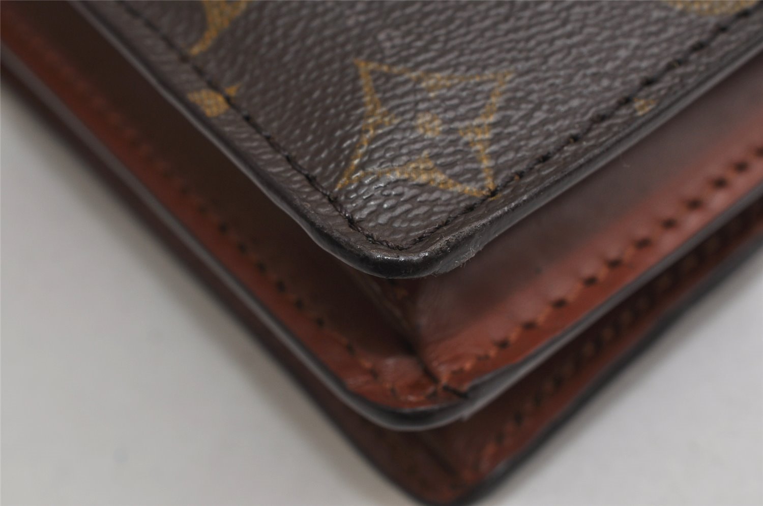 Authentic Louis Vuitton Monogram Enghien Shoulder Cross Bag M51205 LV 1324K