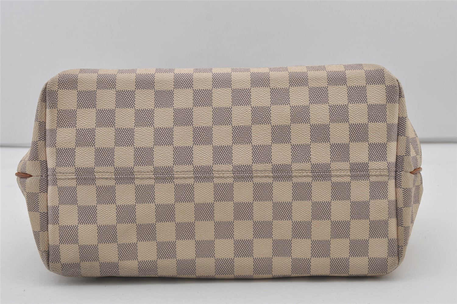 Authentic Louis Vuitton Damier Azur Plan SoleilCabas PM Tote Bag N41179 LV 1325J