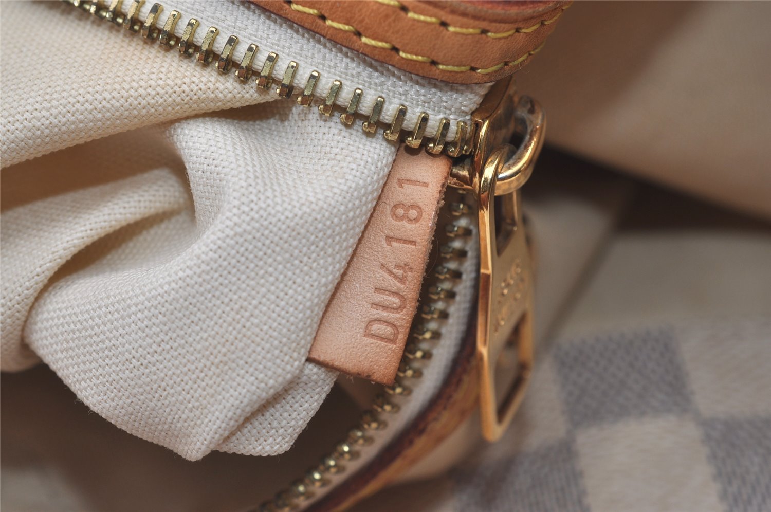 Authentic Louis Vuitton Damier Azur Plan SoleilCabas PM Tote Bag N41179 LV 1325J