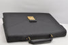 Auth Louis Vuitton Epi Serviette Ambassadeur Black Briefcase M54412 LV 1326K