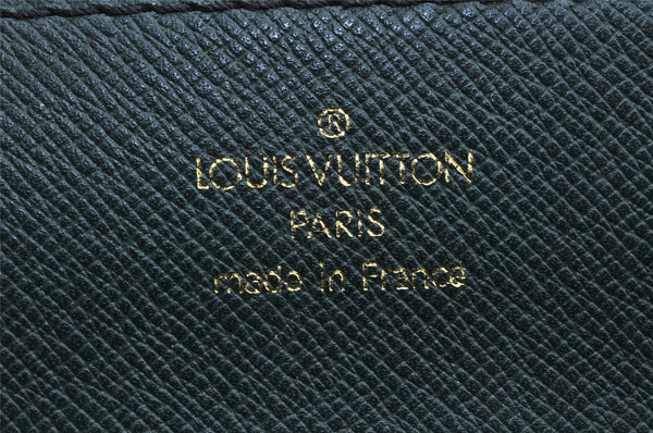 Auth Louis Vuitton Epi Serviette Ambassadeur Black Briefcase M54412 LV 1326K