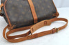 Authentic Louis Vuitton Monogram Saumur 30 Shoulder Cross Bag M42256 LV 1327K