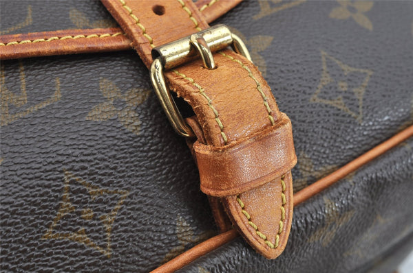 Authentic Louis Vuitton Monogram Saumur 30 Shoulder Cross Bag M42256 LV 1327K