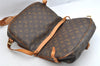 Authentic Louis Vuitton Monogram Saumur 30 Shoulder Cross Bag M42256 LV 1327K