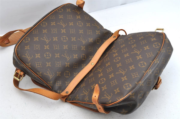 Authentic Louis Vuitton Monogram Saumur 30 Shoulder Cross Bag M42256 LV 1327K