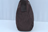 Auth PRADA Nylon Tessuto Leather Shoulder Cross Body Bag Purse Brown Junk 1329I