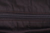 Auth PRADA Nylon Tessuto Leather Shoulder Cross Body Bag Purse Brown Junk 1329I