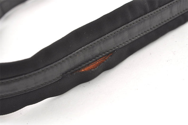 Authentic GUCCI Vintage Shoulder Bag Nylon Leather 0013166 Black 1329K