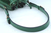 Authentic Louis Vuitton Epi Petit Noe Shoulder Drawstring Bag M44104 Green 1330I