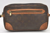 Authentic Louis Vuitton Monogram Marly Dragonne GM M51825 Clutch Hand Bag 1330K
