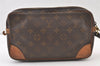 Authentic Louis Vuitton Monogram Marly Dragonne GM M51825 Clutch Hand Bag 1330K