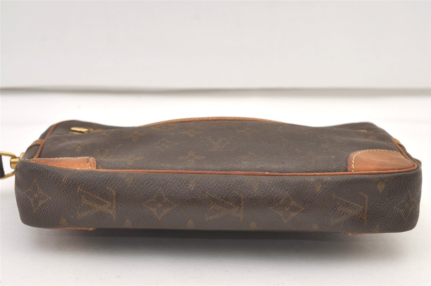 Authentic Louis Vuitton Monogram Marly Dragonne GM M51825 Clutch Hand Bag 1330K