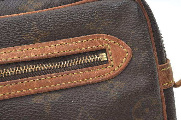 Authentic Louis Vuitton Monogram Marly Dragonne GM M51825 Clutch Hand Bag 1330K