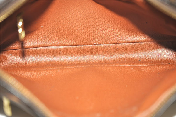 Authentic Louis Vuitton Monogram Marly Dragonne GM M51825 Clutch Hand Bag 1330K