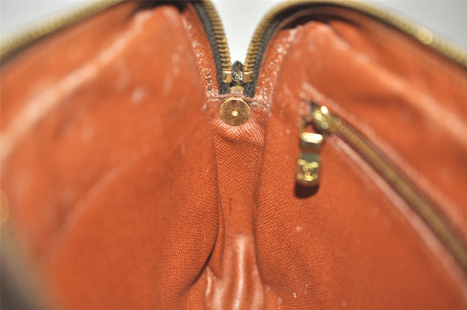 Authentic Louis Vuitton Monogram Marly Dragonne GM M51825 Clutch Hand Bag 1330K