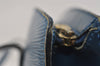 Authentic Louis Vuitton Epi Saint Jacques Poignier Long Shoulder Bag Blue 1331I