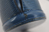 Authentic Louis Vuitton Epi Saint Jacques Poignier Long Shoulder Bag Blue 1331I