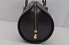 Authentic Louis Vuitton Epi Soufflot Black Hand Bag M52222 LV 1331J
