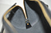 Authentic Louis Vuitton Epi Soufflot Black Hand Bag M52222 LV 1331J