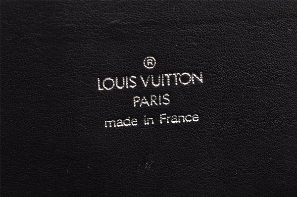 Authentic Louis Vuitton Taiga Serviette Kazan Briefcase Black M30802 LV 1331K