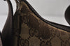Authentic GUCCI Shoulder Cross Body Bag GG Canvas Leather 122790 Brown 1333K