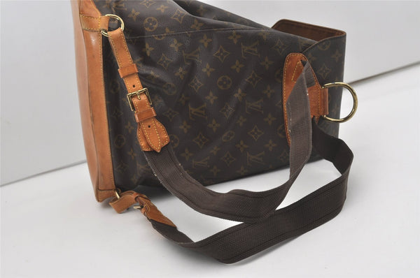 Authentic Louis Vuitton Monogram Montsouris GM Backpack M51135 LV 1340J