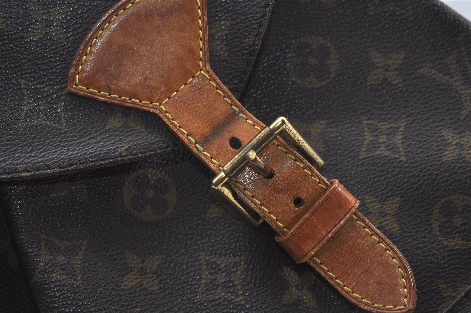 Authentic Louis Vuitton Monogram Montsouris GM Backpack M51135 LV 1340J