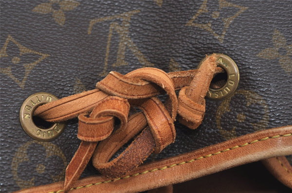 Authentic Louis Vuitton Monogram Montsouris GM Backpack M51135 LV 1340J