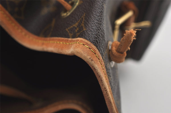 Authentic Louis Vuitton Monogram Montsouris GM Backpack M51135 LV 1340J