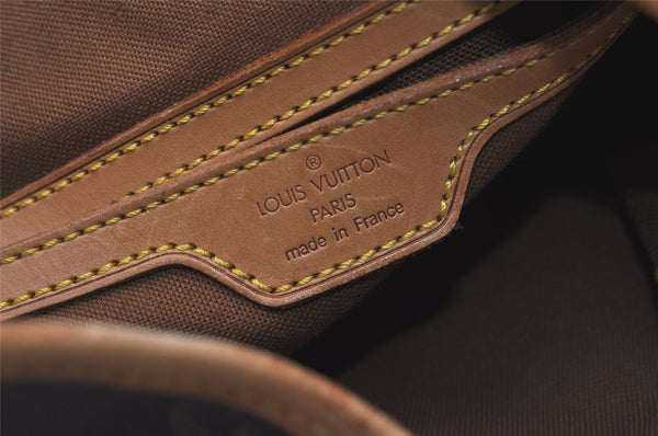 Authentic Louis Vuitton Monogram Montsouris GM Backpack M51135 LV 1340J