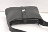Authentic Salvatore Ferragamo Vintage Leather Shoulder Hand Bag Black 1342K