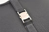 Authentic Salvatore Ferragamo Vintage Leather Shoulder Hand Bag Black 1342K