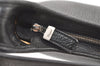 Authentic Salvatore Ferragamo Vintage Leather Shoulder Hand Bag Black 1342K