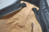 Authentic Salvatore Ferragamo Vintage Leather Shoulder Hand Bag Black 1342K