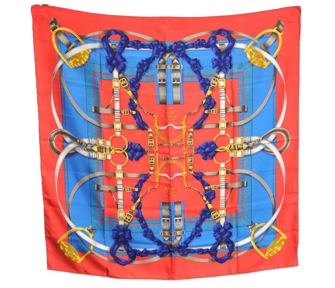 Authentic HERMES Carre 90 Scarf 