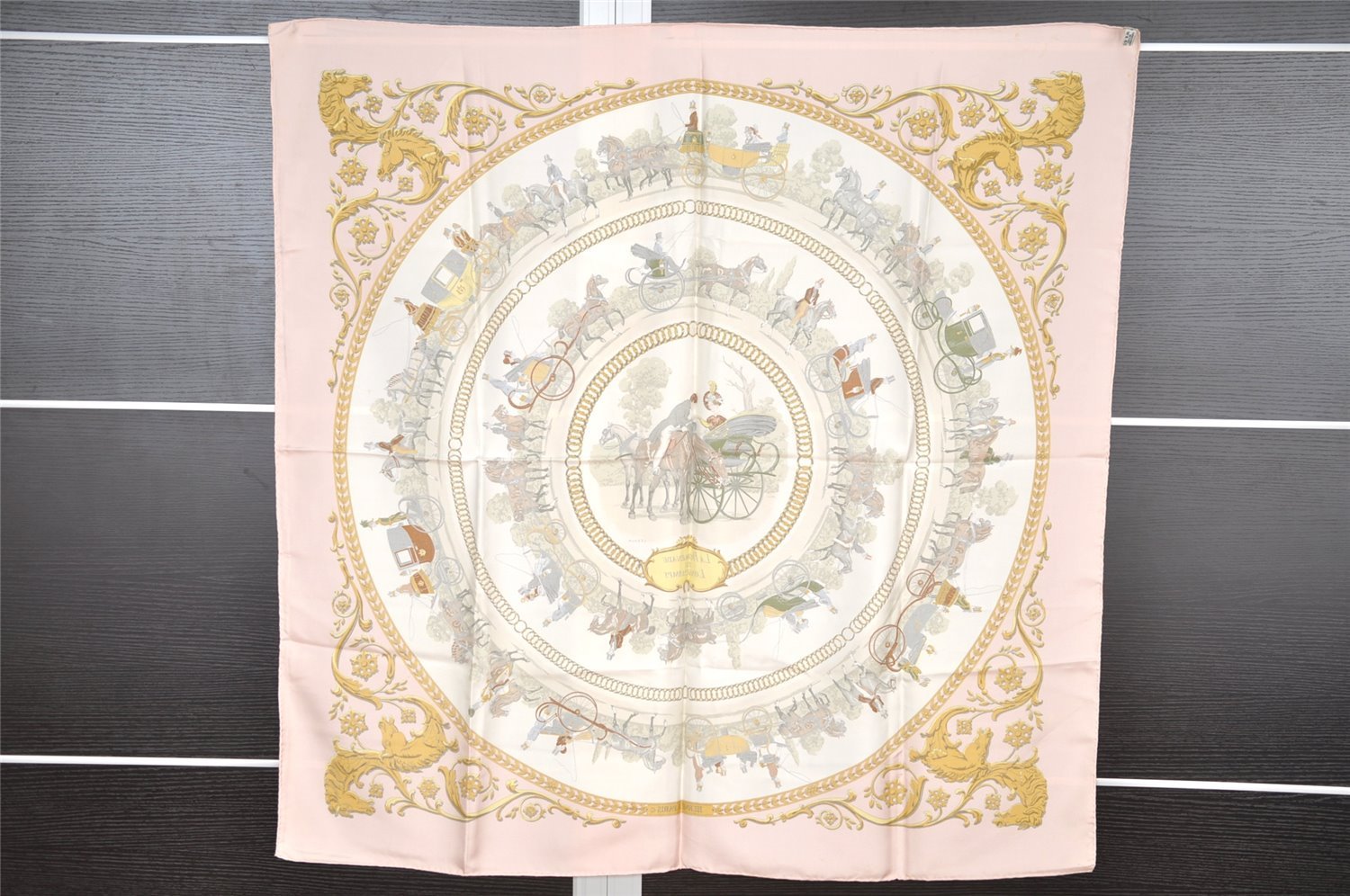 Authentic HERMES Carre 90 Scarf 