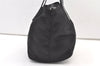 Authentic PRADA Vintage Nylon Leather Shoulder Tote Bag Black 1345K