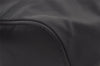 Authentic PRADA Vintage Nylon Leather Shoulder Tote Bag Black 1345K