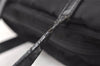 Authentic PRADA Vintage Nylon Leather Shoulder Tote Bag Black 1345K