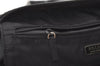 Authentic PRADA Vintage Nylon Leather Shoulder Tote Bag Black 1345K