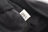 Authentic PRADA Vintage Nylon Leather Shoulder Tote Bag Black 1345K
