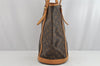 Authentic Louis Vuitton Monogram Bucket GM Shoulder Tote Bag M42236 Junk 1347K