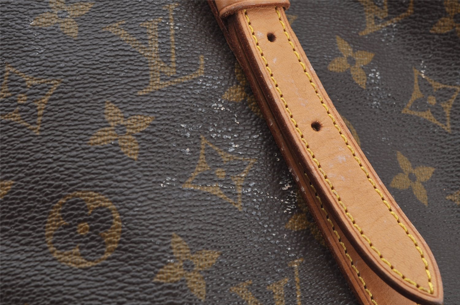 Authentic Louis Vuitton Monogram Bucket GM Shoulder Tote Bag M42236 Junk 1347K